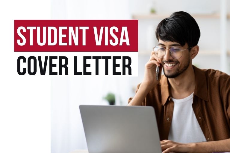 sample cover letter for student visa